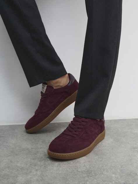 Мужские кеды ASH SIENA MEN, Артикул SIENA MEN, фиолетово-бордовый | 4715695. Ракурс 6