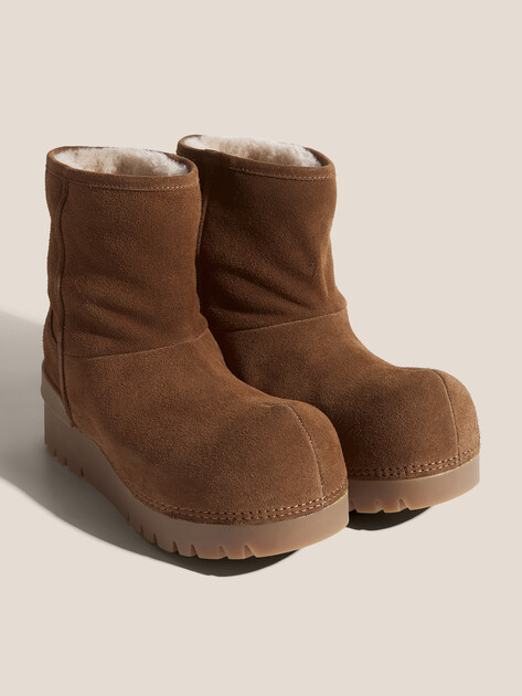 Женские Угги Ash QUEENS коричневый