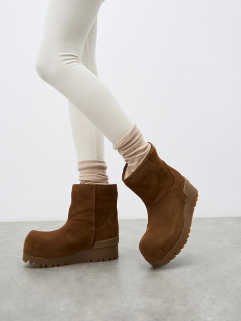 Женские Угги Ash QUEENS коричневый