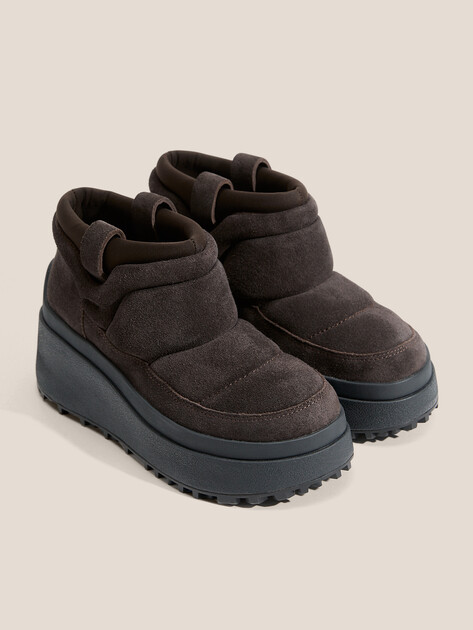 Женские угги ASH ONYX FW25, Артикул ONYX FW25, темно-коричневый | 4716486. Ракурс 2