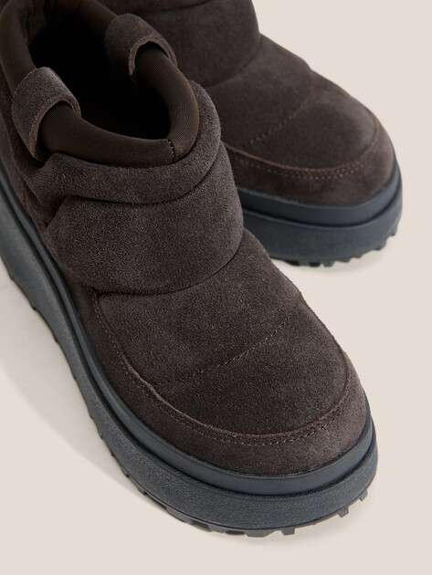 Женские угги ASH ONYX FW25, Артикул ONYX FW25, темно-коричневый | 4716486. Ракурс 3