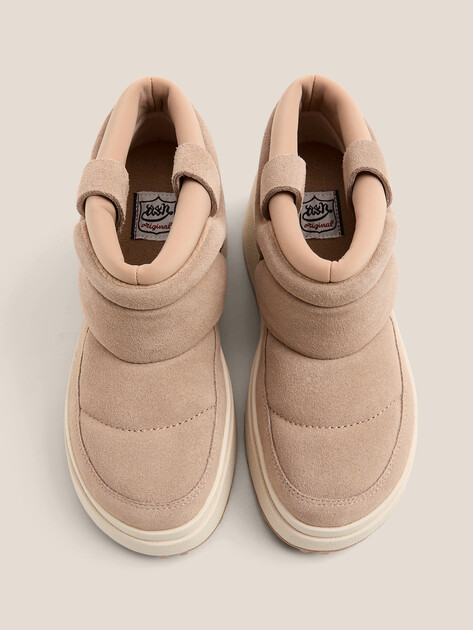 Женские угги ASH ONYX FW25, Артикул ONYX FW25, темно-бежевый | 4716567. Ракурс 4 Женские угги ASH ONYX FW25, Артикул ONYX FW25, темно-бежевый | 4716567. Ракурс 4