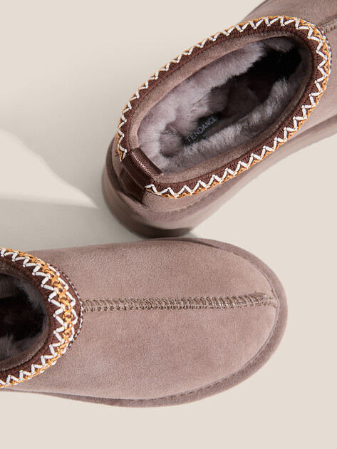 Женские угги TENDANCE, Артикул YL1009, розовато-коричневый | 4716568. Ракурс 3