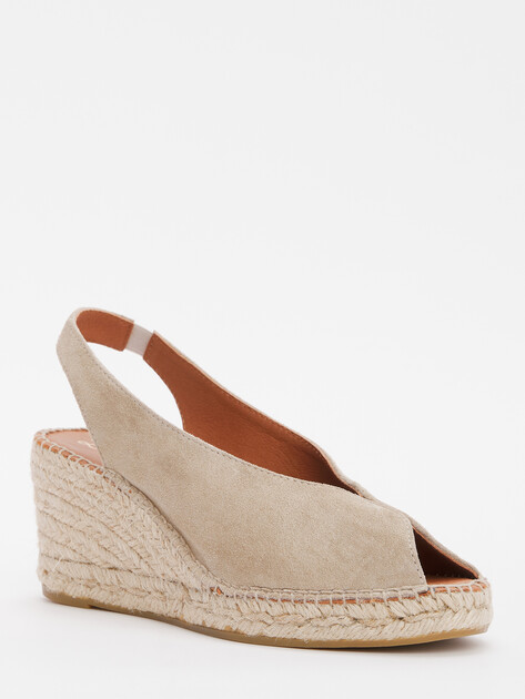 Босоножки LA MAISON DE L'ESPADRILLE, Артикул RV753-7, пыльно-бежевый | 4716825. Ракурс 3