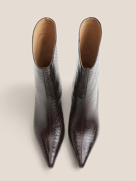 Женские Полусапожки Tendance CLF905K-08 темно-коричневый