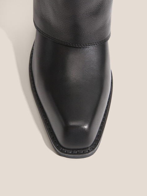 Высокие казаки TENDANCE, Артикул CLF973K-08, черный | 4718672. Ракурс 3