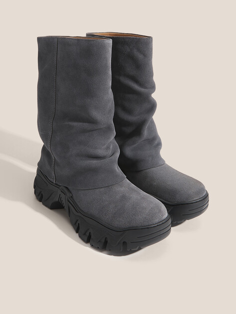 Женские полусапоги TENDANCE, Артикул CLF1003K-06, серый | 4719035. Ракурс 2