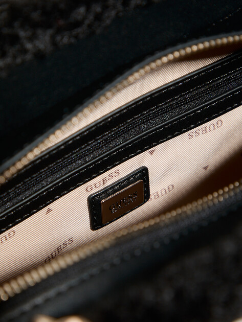Женская сумка  GUESS CRISTI TOTE, Артикул HWQT8139230, черный | 4719659. Ракурс 4