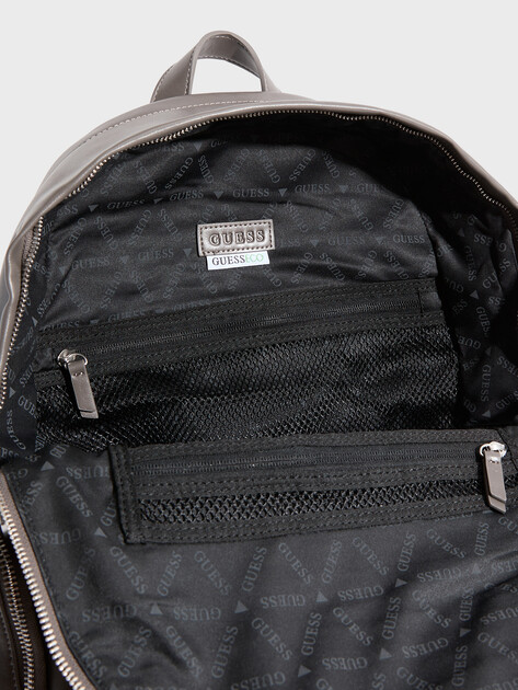 Мужской рюкзак GUESS BOSTON BACKPACK, Артикул HMBOCAP5342, коричнево-серый | 4719927. Ракурс 4