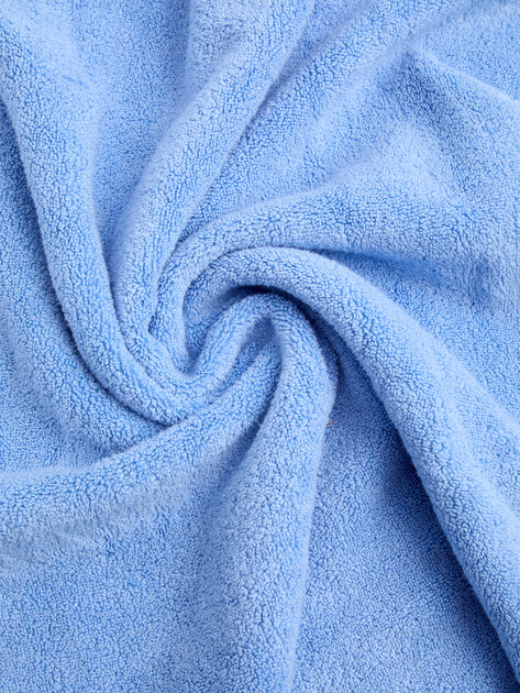 Махровое банное полотенце 100x150 MAISON DAVID, Артикул Louis ABC 100x150 cm, голубой | 4720275. Ракурс 4