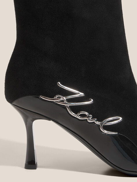 Ботильоны KARL LAGERFELD SIENNA Signia Ankle Boot, Артикул KL32744, черный | 4720340. Ракурс 3