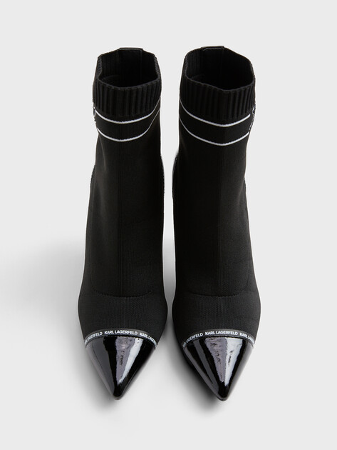 Женские ботильоны KARL LAGERFELD PANDARA Embro Ankle Boot, Артикул KL31357, черный | 4720593. Ракурс 4 Женские ботильоны KARL LAGERFELD PANDARA Embro Ankle Boot, Артикул KL31357, черный | 4720593. Ракурс 4