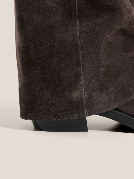 Высокие казаки ASH LIAM FW25, Артикул LIAM FW25, серо-коричневый | 4720873. Ракурс 3