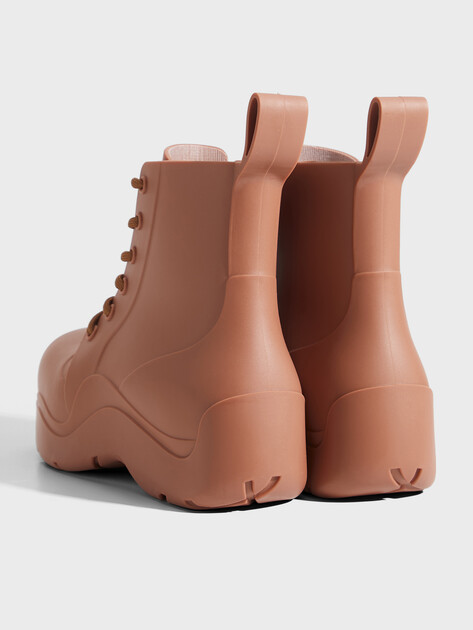 Женские резиновые ботинки TENDANCE, Артикул HV-Z-20R2503005, светло-коричневый | 4721116. Ракурс 5 Женские резиновые ботинки TENDANCE, Артикул HV-Z-20R2503005, светло-коричневый | 4721116. Ракурс 5