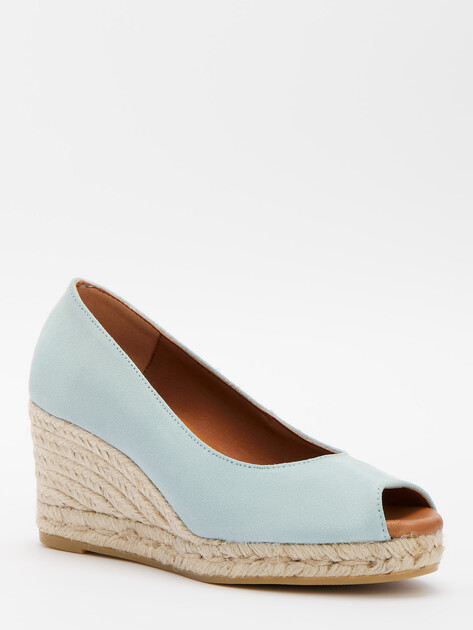 Босоножки LA MAISON DE L'ESPADRILLE, Артикул RV818-7, небесно-голубой | 4722201. Ракурс 3