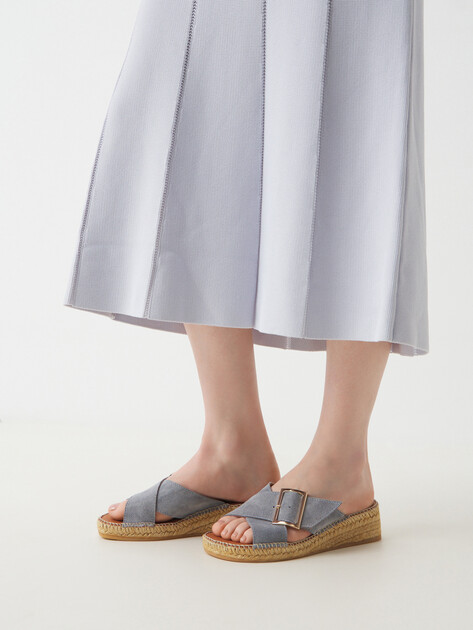 Сабо LA MAISON DE L'ESPADRILLE, Артикул RV984-7, серовато-голубой | 4723095. Ракурс 2 Сабо LA MAISON DE L'ESPADRILLE, Артикул RV984-7, серовато-голубой | 4723095. Ракурс 2