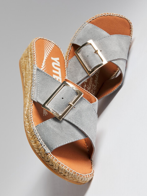 Сабо LA MAISON DE L'ESPADRILLE, Артикул RV984-7, серовато-голубой | 4723095. Ракурс 6 Сабо LA MAISON DE L'ESPADRILLE, Артикул RV984-7, серовато-голубой | 4723095. Ракурс 6