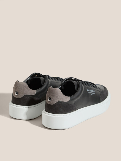 Мужские кеды KARL LAGERFELD MAXI KUP RSG Combi Lo Lace, Артикул KL52241, черный | 4723185. Ракурс 5