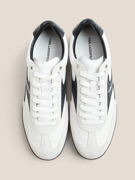 Мужские кеды KARL LAGERFELD KANDIDATE Lo Lace Mix, Артикул KL53855, белый | 4723714. Ракурс 4 Мужские кеды KARL LAGERFELD KANDIDATE Lo Lace Mix, Артикул KL53855, белый | 4723714. Ракурс 4