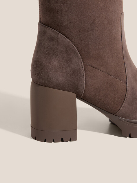 Женские сапоги TENDANCE, Артикул PZ2257-18, серо-коричневый | 4724028. Ракурс 3