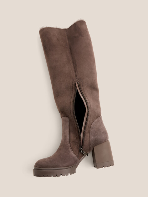 Женские сапоги TENDANCE, Артикул PZ2257-18, серо-коричневый | 4724028. Ракурс 4