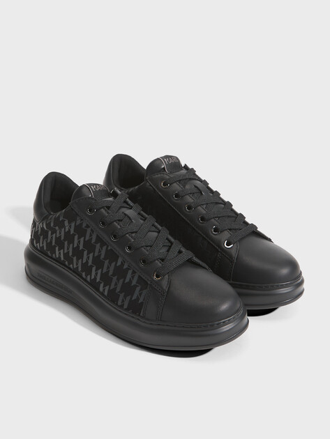 Мужские кеды KARL LAGERFELD KAPRI MENS Dualtone MG Lo Lace, Артикул KL52543, черный | 4724044. Ракурс 2 Мужские кеды KARL LAGERFELD KAPRI MENS Dualtone MG Lo Lace, Артикул KL52543, черный | 4724044. Ракурс 2