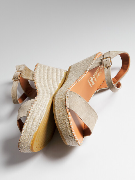 Босоножки LA MAISON DE L'ESPADRILLE, Артикул RV966-7, пыльно-бежевый | 4724101. Ракурс 6 Босоножки LA MAISON DE L'ESPADRILLE, Артикул RV966-7, пыльно-бежевый | 4724101. Ракурс 6