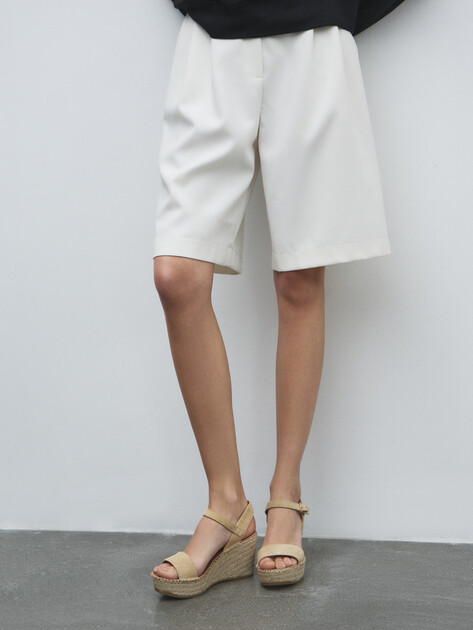 Босоножки LA MAISON DE L'ESPADRILLE, Артикул RV966-7, песочный | 4724181. Ракурс 6