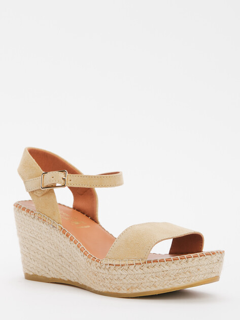 Босоножки LA MAISON DE L'ESPADRILLE, Артикул RV966-7, песочный | 4724181. Ракурс 2