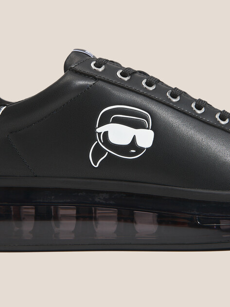 Мужские кеды KARL LAGERFELD KAPRI KUSHION Outline NFT, Артикул KL52630N, черный | 4724768. Ракурс 3