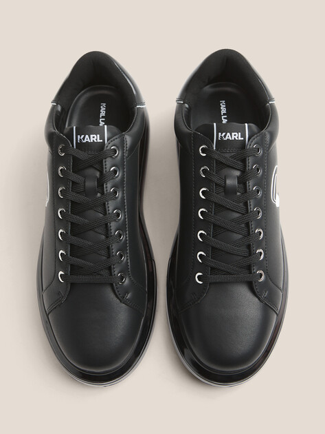 Мужские кеды KARL LAGERFELD KAPRI KUSHION Outline NFT, Артикул KL52630N, черный | 4724768. Ракурс 4