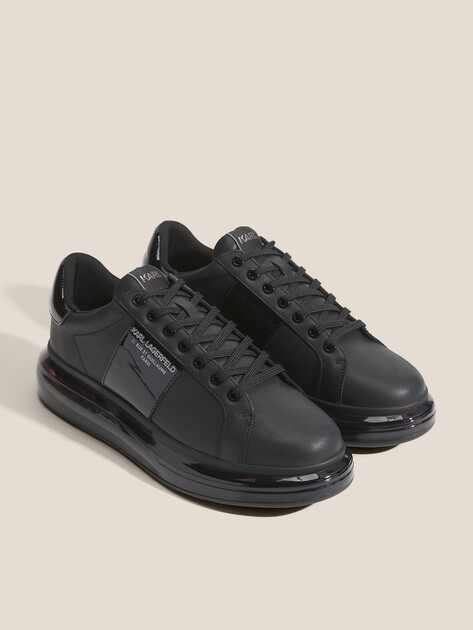 Мужские кеды KARL LAGERFELD KAPRI KUSHION RSG Band Lo Lace, Артикул KL52615A, черный | 4724781. Ракурс 2