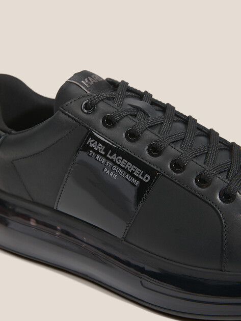 Мужские кеды KARL LAGERFELD KAPRI KUSHION RSG Band Lo Lace, Артикул KL52615A, черный | 4724781. Ракурс 3