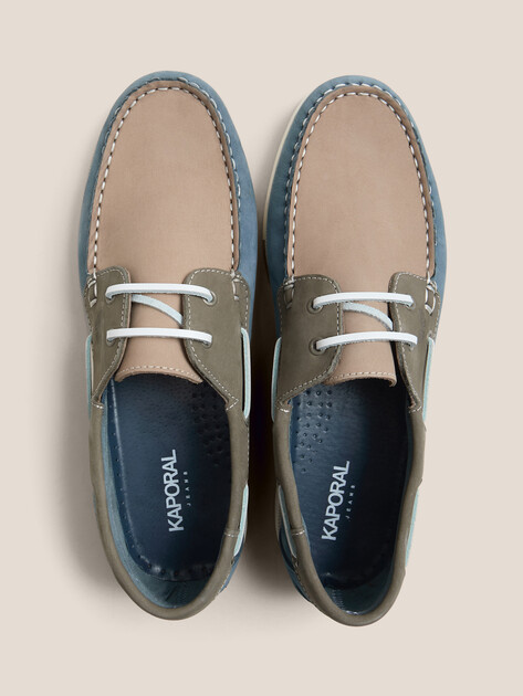 Мужские топсайдеры KAPORAL, Артикул FABLY, серо-синий | 4725603. Ракурс 4
