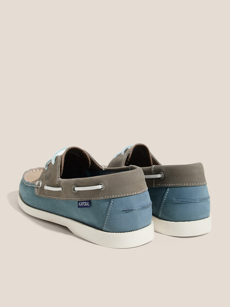 Мужские топсайдеры KAPORAL, Артикул FABLY, серо-синий | 4725603. Ракурс 5