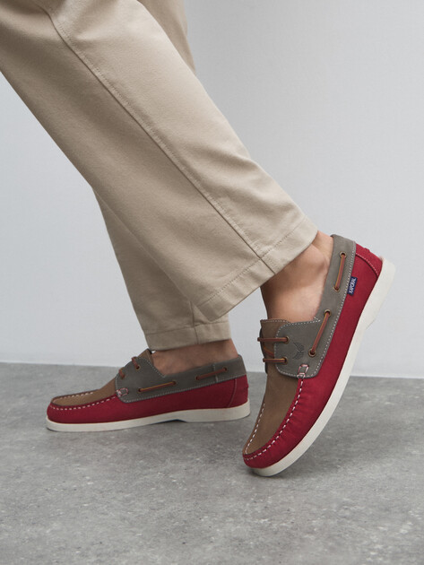 Мужские топсайдеры KAPORAL, Артикул FABLY, красный | 4725636. Ракурс 6 Мужские топсайдеры KAPORAL, Артикул FABLY, красный | 4725636. Ракурс 6