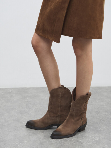 Казаки ASH LORD FW25, Артикул LORD FW25, бежево-коричневый | 4725671. Ракурс 6