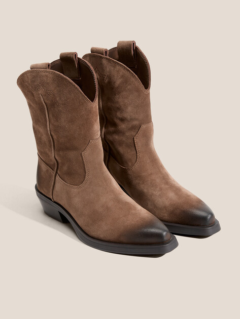 Казаки ASH LORD FW25, Артикул LORD FW25, бежево-коричневый | 4725671. Ракурс 2