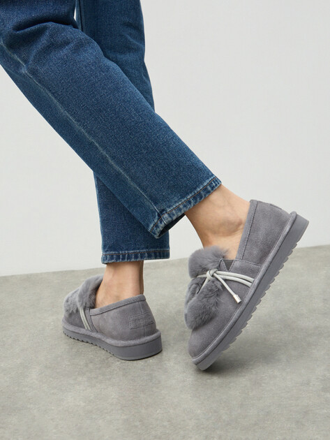 Женские угги TENDANCE, Артикул YS-58019A-1, серый | 4726673. Ракурс 6