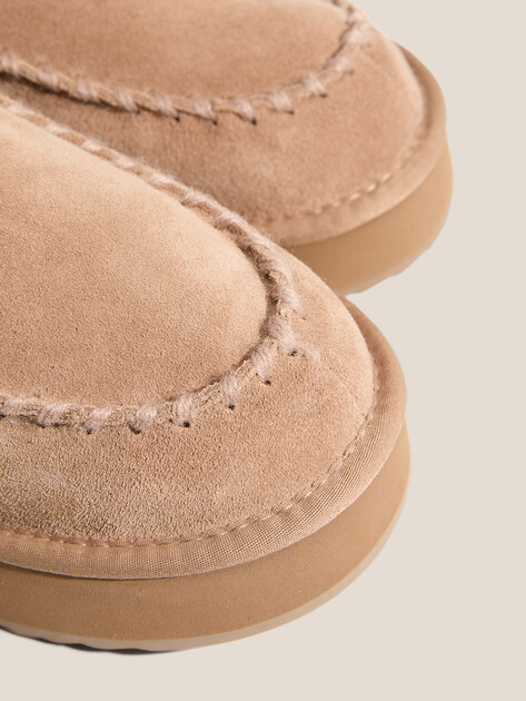 Женские угги TENDANCE, Артикул YS-58022L-1, темно-бежевый | 4727024. Ракурс 3