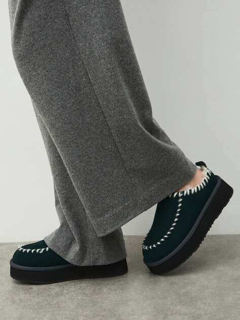 Женские угги TENDANCE, Артикул YS-58022L-1, изумрудный | 4727049. Ракурс 7