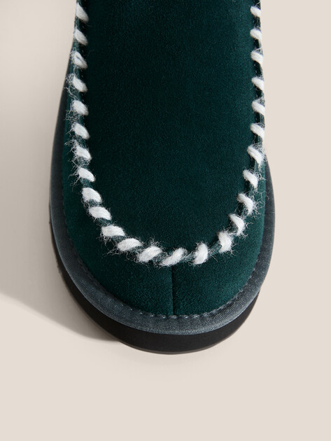 Женские угги TENDANCE, Артикул YS-58022L-1, изумрудный | 4727049. Ракурс 3
