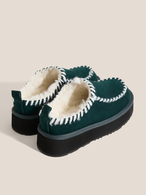 Женские угги TENDANCE, Артикул YS-58022L-1, изумрудный | 4727049. Ракурс 5