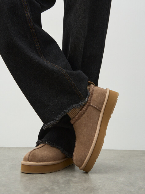 Женские угги TENDANCE, Артикул YS-48365A-3, пыльно-коричневый | 4727114. Ракурс 7