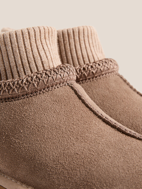 Женские угги TENDANCE, Артикул YS-48365A-3, пыльно-коричневый | 4727114. Ракурс 3