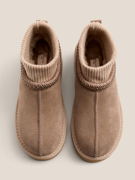 Женские угги TENDANCE, Артикул YS-48365A-3, пыльно-коричневый | 4727114. Ракурс 4