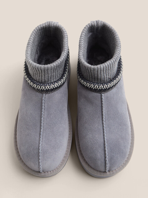 Женские угги TENDANCE, Артикул YS-48365A-3, серо-синий | 4727154. Ракурс 4