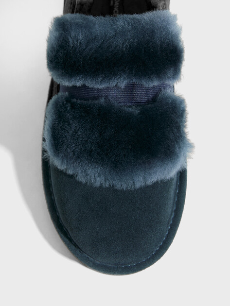 Женские угги TENDANCE, Артикул YS-58019A-3, зелено-синий | 4727259. Ракурс 3