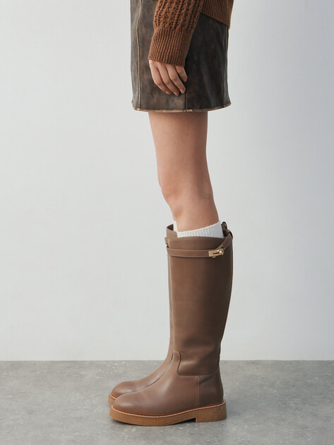 Женские сапоги TENDANCE, Артикул YS-58013-161, коричневый | 4728205. Ракурс 5 Женские сапоги TENDANCE, Артикул YS-58013-161, коричневый | 4728205. Ракурс 5