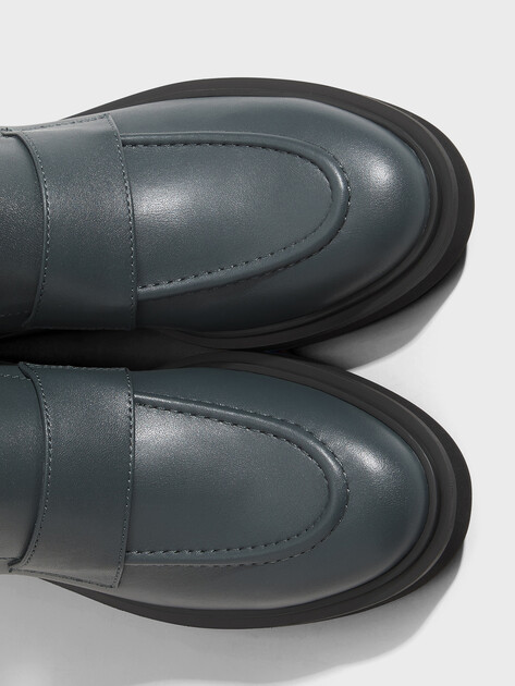 Женские челси TENDANCE, Артикул YS-58069-61, сине-серый | 4728414. Ракурс 3